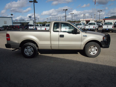 ford f 150 2007 gold pickup truck xl 6 cylinders automatic 78861