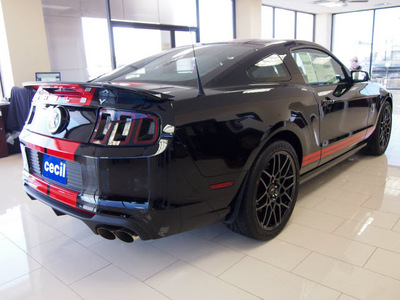 ford shelby gt500 2013 black coupe 8 cylinders automatic 78861