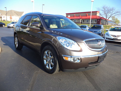 buick enclave 2009 dk  brown suv cxl gasoline 6 cylinders front wheel drive automatic 45036