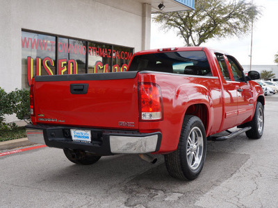 gmc sierra 1500 2007 red pickup truck sle2 flex fuel 8 cylinders rear wheel drive automatic 75080