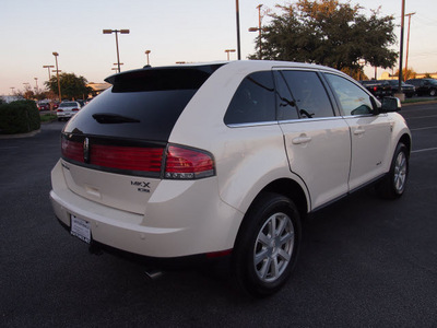 lincoln mkx 2008 off white suv gasoline 6 cylinders all whee drive automatic 75075