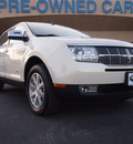 lincoln mkx 2008 off white suv gasoline 6 cylinders all whee drive automatic 75075