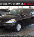 nissan versa 2011 dk  brown hatchback 1 8 s gasoline 4 cylinders front wheel drive automatic with overdrive 77477