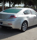 acura tl 2012 silver sedan 6 cylinders automatic with overdrive 77074