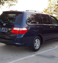 honda odyssey 2007 dk  blue van ex l gasoline 6 cylinders front wheel drive automatic with overdrive 77074