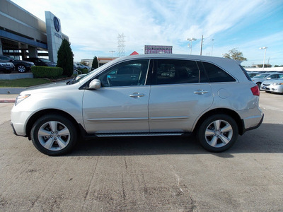 acura mdx 2010 gray suv w tech 6 cylinders automatic with overdrive 77074