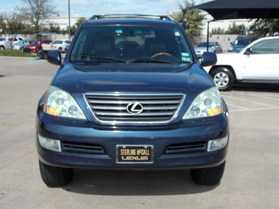lexus gx 470 2005 dk  blue suv 8 cylinders automatic with overdrive 77074
