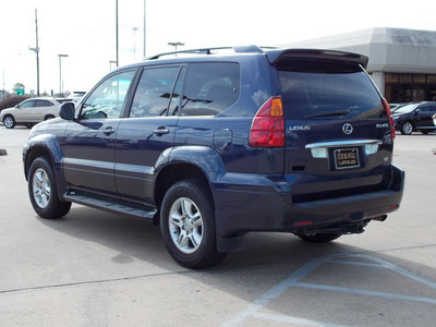 lexus gx 470 2005 dk  blue suv 8 cylinders automatic with overdrive 77074