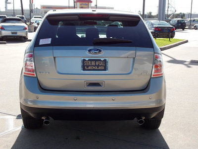 ford edge 2008 lt  gray suv sel 6 cylinders automatic with overdrive 77074