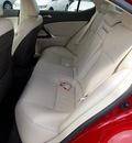 lexus is 250 2010 red sedan 6 cylinders shiftable automatic 77074