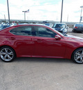 lexus is 250 2010 red sedan 6 cylinders shiftable automatic 77074
