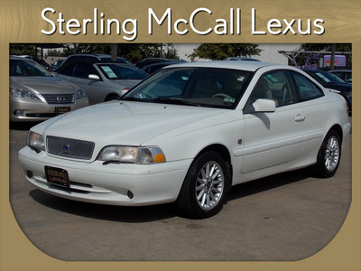 volvo c70 1999 white coupe lt 5 cylinders automatic with overdrive 77074