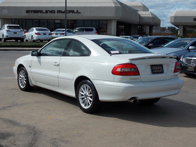 volvo c70 1999 white coupe lt 5 cylinders automatic with overdrive 77074