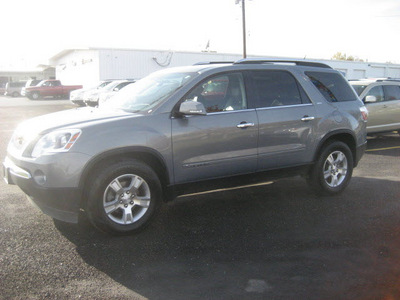 gmc acadia 2008 silver suv slt 1 gasoline 6 cylinders front wheel drive autostick 62863