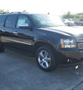 chevrolet suburban 2013 black suv ltz flex fuel 8 cylinders 2 wheel drive 6 speed automatic 77090