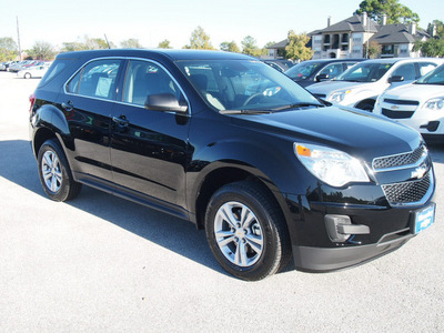 chevrolet equinox 2013 black ls gasoline 4 cylinders front wheel drive automatic 77090