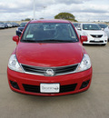 nissan versa 2012 red hatchback 1 8 s 4 cylinders automatic 75150