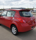 nissan versa 2012 red hatchback 1 8 s 4 cylinders automatic 75150