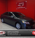 toyota camry 2010 dk  gray sedan le gasoline 4 cylinders front wheel drive automatic 76116