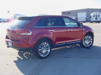 lincoln mkx 2011 red suv gasoline 6 cylinders front wheel drive automatic 62708
