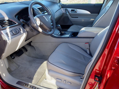 lincoln mkx 2011 red suv gasoline 6 cylinders front wheel drive automatic 62708