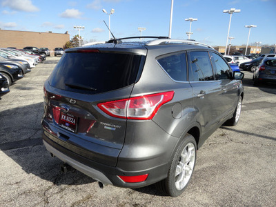 ford escape 2013 gray suv titanium 4x4 gasoline 4 cylinders 4 wheel drive automatic with overdrive 60546