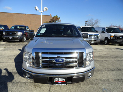 ford f 150 2011 silver xlt flex fuel 8 cylinders 2 wheel drive automatic with overdrive 60546