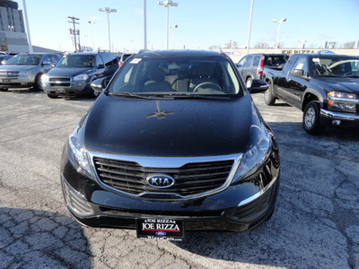 kia sportage 2012 black gasoline 4 cylinders front wheel drive automatic with overdrive 60546