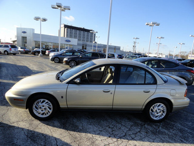 saturn sl2 1998 gold sedan gasoline 4 cylinders twin cam front wheel drive automatic with overdrive 60546