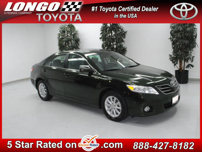 toyota camry 2011 green sedan xle gasoline 4 cylinders front wheel drive automatic 91731