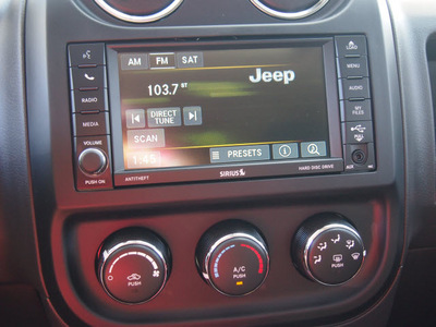 jeep compass 2013 black suv latitude gasoline 4 cylinders 2 wheel drive automatic 77388