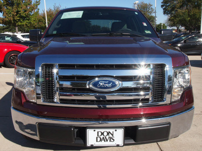 ford f 150 2010 dk  red xlt gasoline 8 cylinders 2 wheel drive automatic 76011