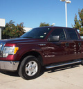 ford f 150 2010 dk  red xlt gasoline 8 cylinders 2 wheel drive automatic 76011