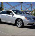 chrysler 200 2012 silver sedan touring gasoline 4 cylinders front wheel drive shiftable automatic 78521