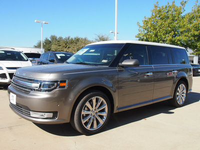 ford flex 2013 dk  gray limited gasoline 6 cylinders front wheel drive automatic 76011