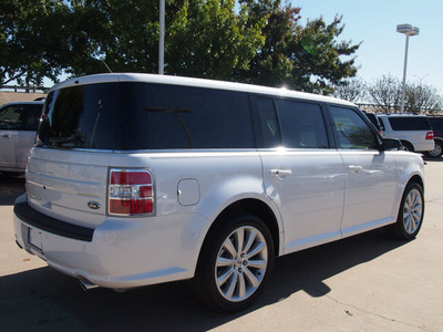 ford flex 2013 white sel gasoline 6 cylinders front wheel drive automatic 76011