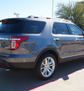 ford explorer 2013 silver suv limited flex fuel 6 cylinders 2 wheel drive automatic 76011