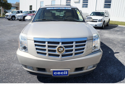 cadillac escalade 2007 gold suv gasoline 8 cylinders all whee drive automatic 78028