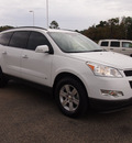 chevrolet traverse 2010 white suv lt 6 cylinders automatic 78016