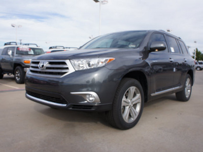 toyota highlander 2012 gray suv limited 6 cylinders automatic 76116