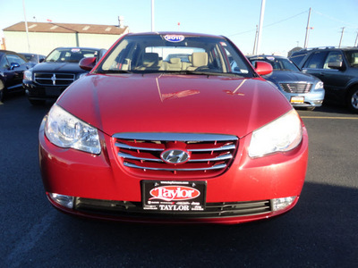 hyundai elantra 2010 red sedan gasoline 4 cylinders front wheel drive automatic 60915