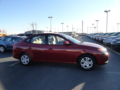 hyundai elantra 2010 red sedan gasoline 4 cylinders front wheel drive automatic 60915