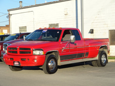 dodge ram 3500 2000 red pickup truck diesel 6 cylinders rear wheel drive automatic 60915