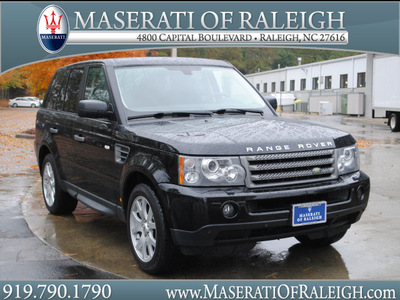 land rover range rover sport 2009 black suv hse 8 cylinders automatic 27616