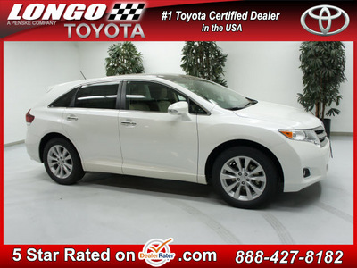 toyota venza 2013 white xle gasoline 4 cylinders front wheel drive automatic 91731