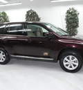 toyota highlander 2011 dk  red suv 4 cylinders automatic 91731