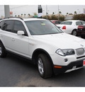 bmw x3 2008 white suv 3 0si gasoline 6 cylinders all whee drive automatic 78501