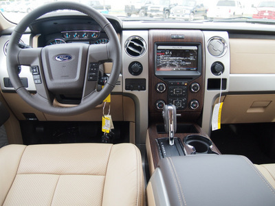 ford f 150 2013 beige lariat 8 cylinders automatic 77575