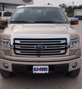 ford f 150 2013 beige lariat 8 cylinders automatic 77575