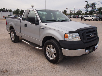 ford f 150 2005 gray pickup truck xl 6 cylinders manual 77575